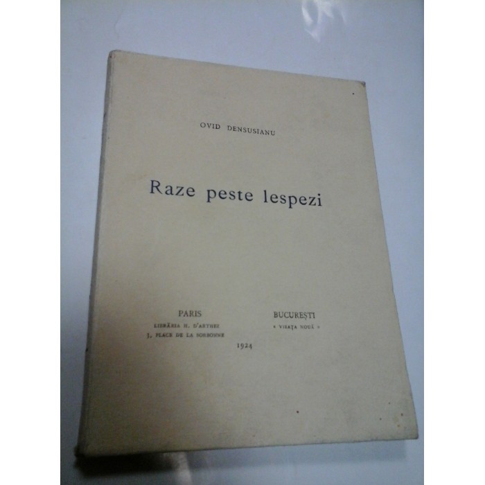 RAZE PESTE LESPEZI - OVID DENSUSIANU